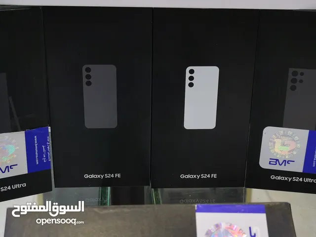 SAMSUNG S24FE جديد كفالة الوكيل في الأردن لمدة عام من تاريخ التشغيل الجهاز فل بكج او بدون بكج