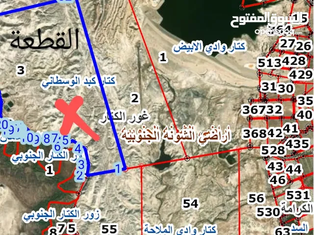 Farm Land for Sale in Jordan Valley Ghor Al Kafrain