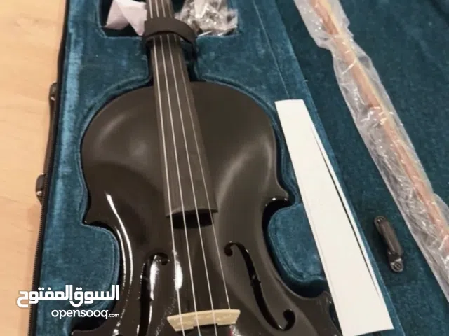 كمنجة جديدة اللون أسود لامع