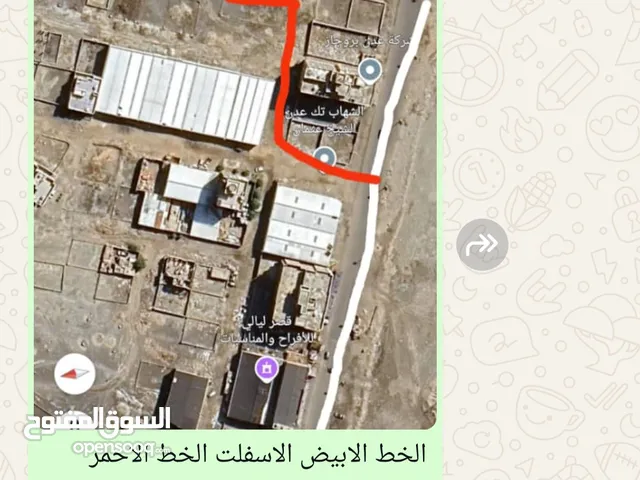 للبيع ارضيه العريش خط الهناجر خور مكسر