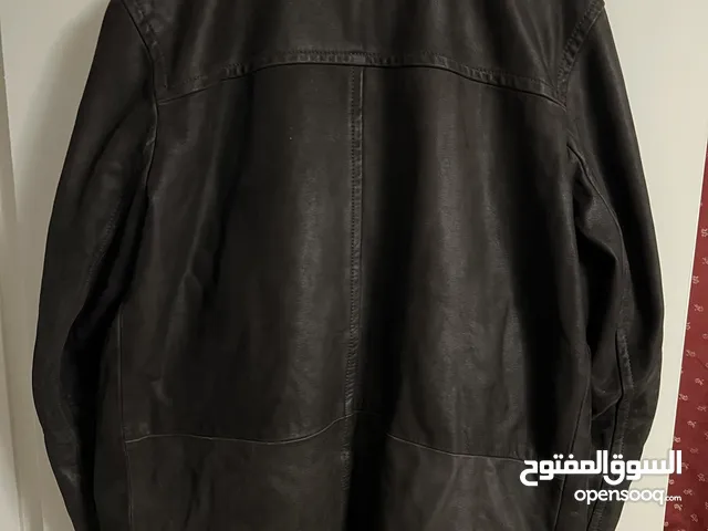 جاكيت جلد OAKWOOD فخم