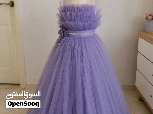 فستان أطفال سهر  نهدي فاتح منفوش – 10–11 سنوات فستان أميري منفوش