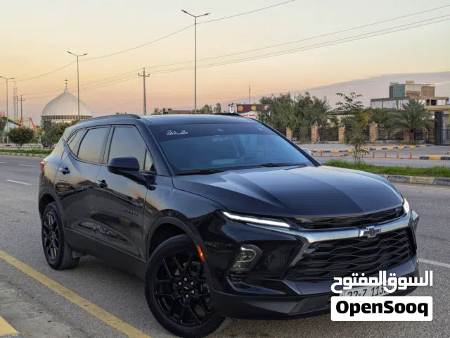 شوفرليت بلايزر 2023  مواصفات 3LT بلاك ادشن مكينة 2.0 تيربو رقم اربيل ماشية 40 الف.