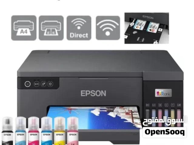 للبيع: طابعة Epson L8050 احترافية (بحالة الوكالة)
