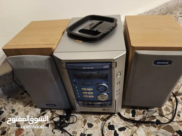 للبيع ستيريو ياباني ماركة ايوا شبه جديد cassette و cd