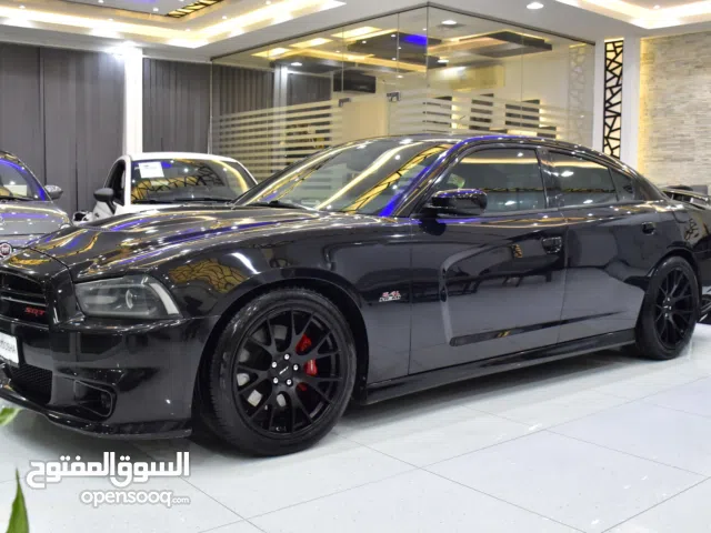 Dodge Charger SRT8 ( 2013 Model ) in Black Color GCC Specs