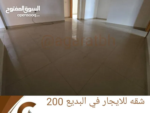 شقه للايجار طابق ارضي مع المكيفات في البديع