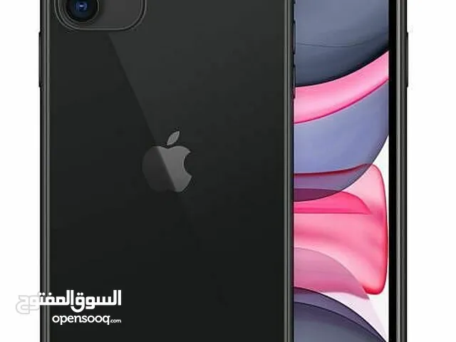 ايفون 11 ذاكره 64. اكتروني الزجاجه مشرخ