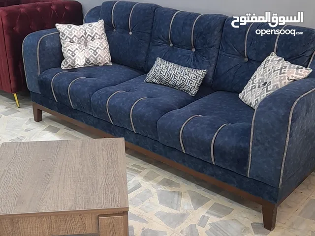 طقم كنب 7 مقاعد من شهوان اسخدام بصيط يعتبر جديد . . .
