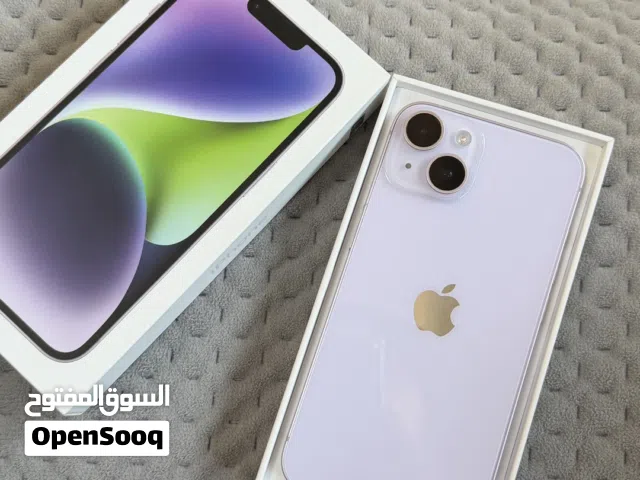ايفون 14 عادي لون بنفسجي الفاتح