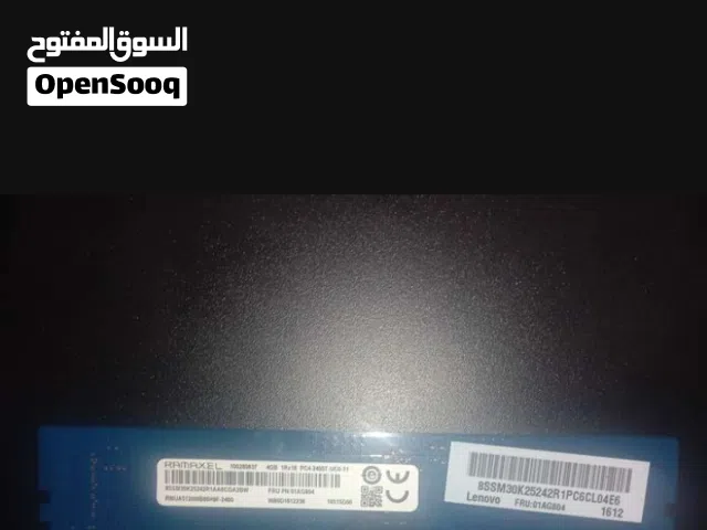 للبيع RAM 4 GB جديد استخدام بسيط بحاله ممتازه ......................................................