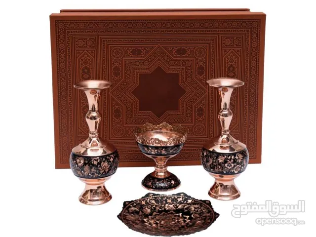 طقم ديكوري من الفن الإيراني الفاخر Exquisite Iranian art decorative set