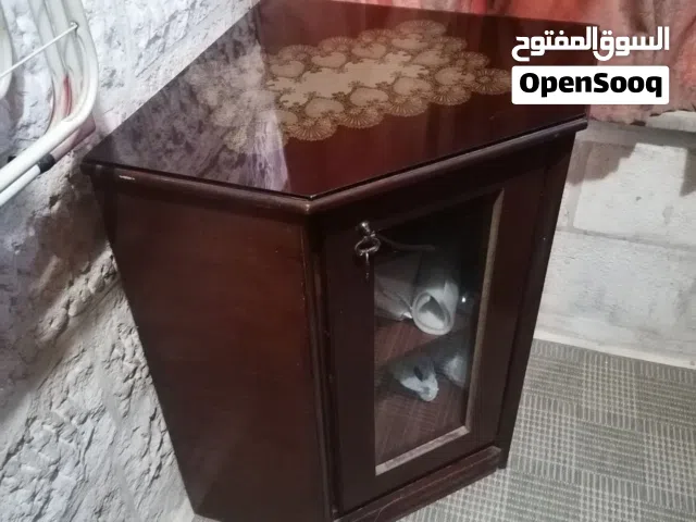 خزانة طاولة زاوية خشب ثقيل للبيع