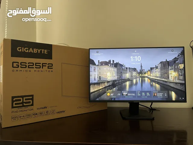 OPEN BOX: GIGABYTE GS25F2 24.5" Full HD 200Hz 1ms Super Speed IPS Gaming Monitor