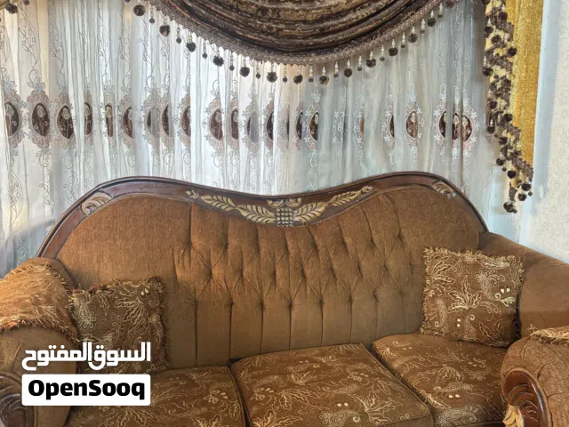 طقم كنب تفصيل مع برداي
