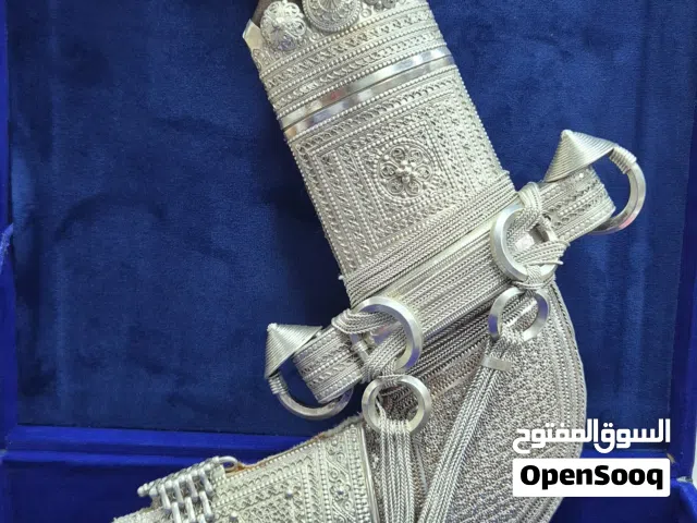 خنجر سعيديه مقاس 7 قطاعه كبيره و فضه ثقيله جدا