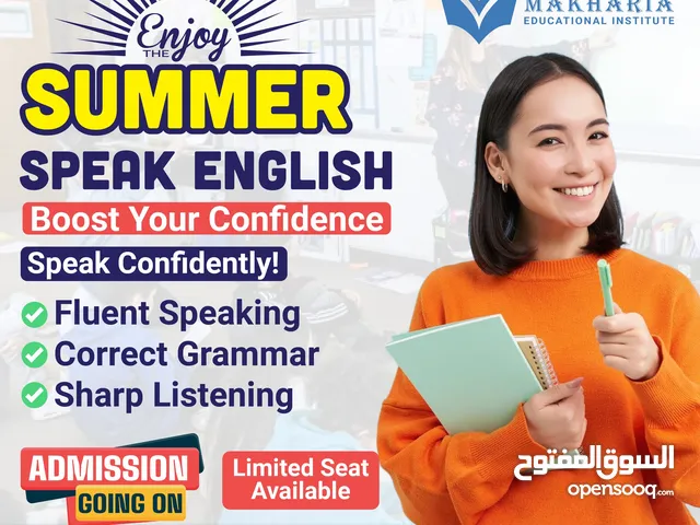 Improve Your English Writing – Summer Spoken English Course in Sharjah