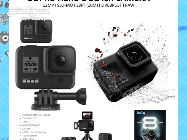 Gopro Hero 8 Action Camera - Black ll Brand-New ll