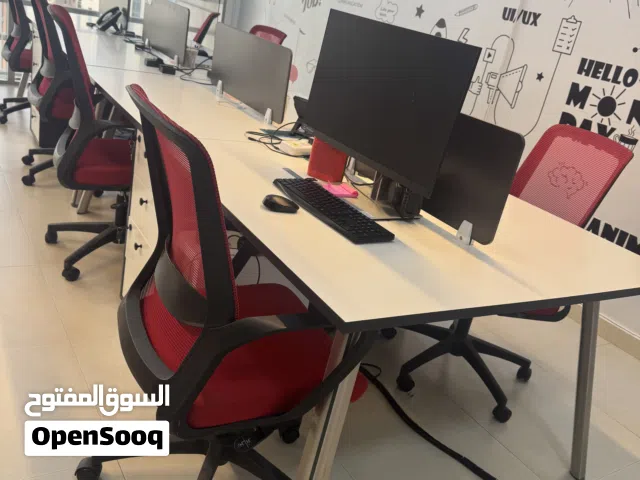 Manager’s & Executive Desks L Shape 8 Staff Work Stations For Sale in Dubai