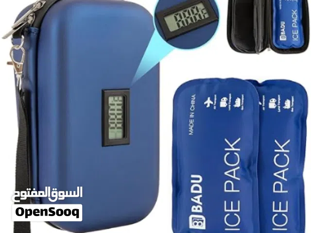 حقيبة سفر لحفظ الأنسولين لمرضى السكري - تصميم محمول وآمن