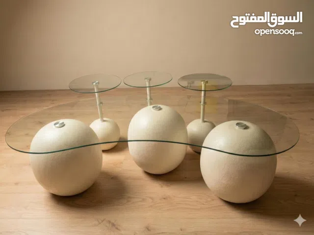 طاولات زجاجيه