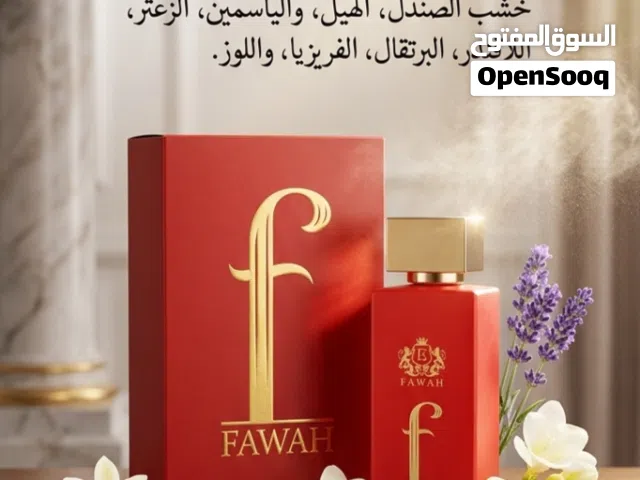 FAWAH - Eau De Parfum عطر احمر  عطر فخم بلمسة دافئة وجذابة وثبات عالي جداً