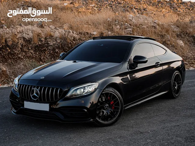 Mercedes Benz C 200 Coupe 2020 Black - European Specs, مميزة جدا