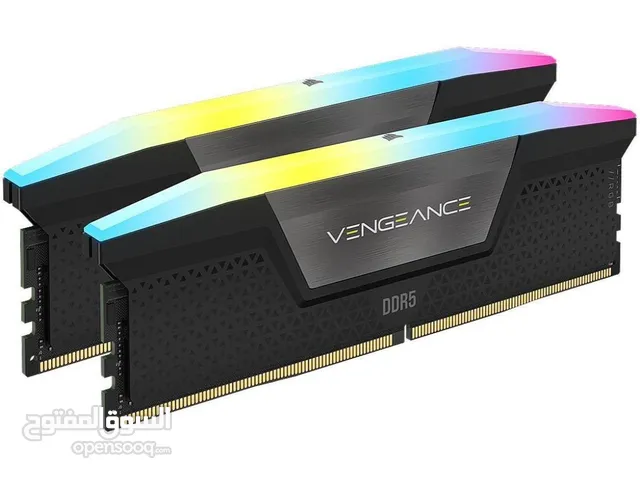 CORSAIR VENGEANCE 32GB ( 16GB + 16GB ) DDR5 7000MHZ RGB DESKTOP GAMING RAM رامات جيمنج