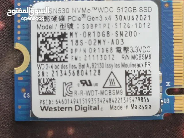 nvme 512g. صغير جدا
