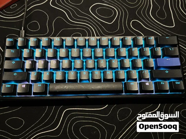 كيبوردات دكي ون تو مني نظيفه استعمال شهر للبيع Ducky one 2 mini keyboards used for a month for sell