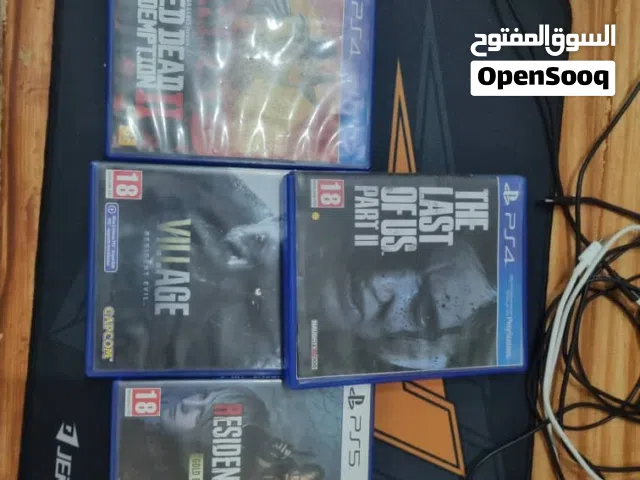 للبيع دسكات متنوعه رزدنت ايفل ردد ذا لاست تو فاس وكل لعبه بسعر