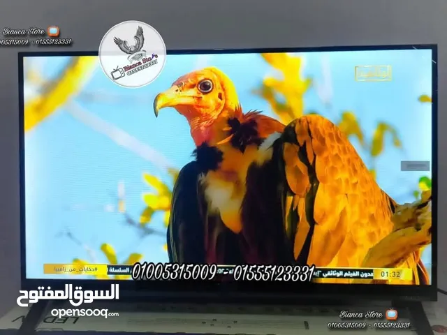 شاشة تلفزيون 32 بوصة رسيفر داخلي فريمليس أي كاست جديدة SyinixE324M ضمان سنتين