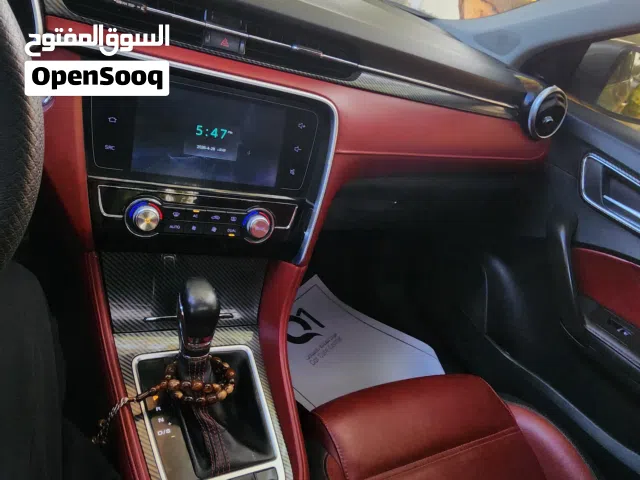 سيارة ام جي 6 موديل 2020 فخمة بداخلية خمري ومواصفات خليجية للبيع