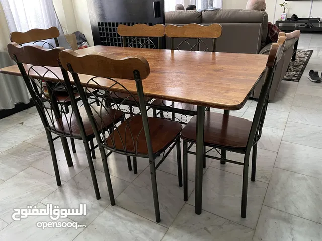 Dining Table with 6 chairs.