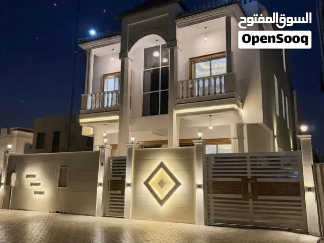 فيلا للايجار فى عجمان اول ساكن نظيفة من الداخل ومكيفة بالكامل
