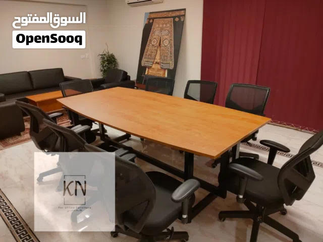 ترابيزه اجتماعات خشب mdf اسباني اثاث مكتبي جديد