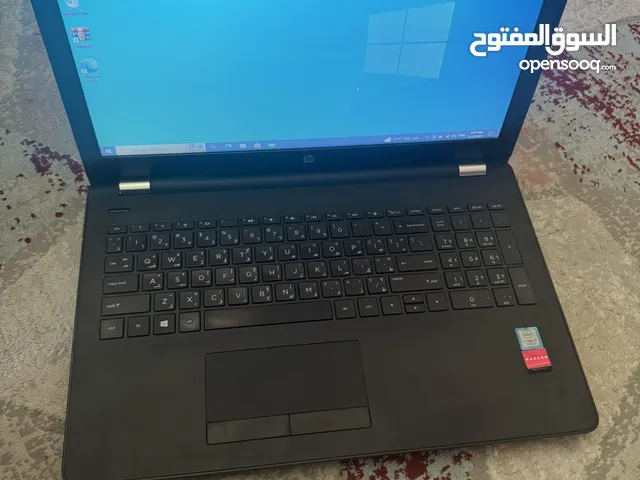 Laptop HP i5 الجيل سابع كرتين شاشة