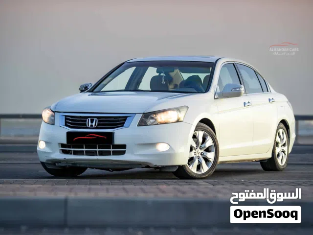 HONDA ACCORD 2009 WHITE SIGNLE OWNER BAHRAIN SPEC