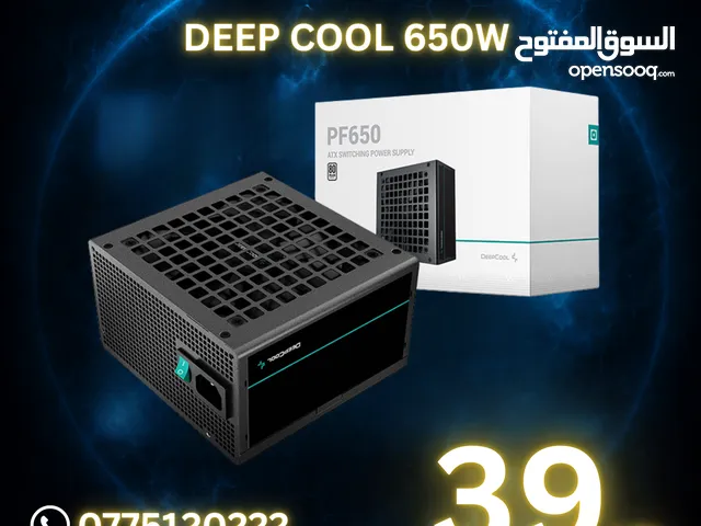 DEEPCOOL PF650 Power Supply 650W – أداء ثابت بسعر رائع
