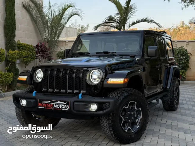 جيب رابيكون ترخيص 2022 محرك 2000 هايبرد plugin/يقطع على الشحنه 30 كيلو 375 حصان