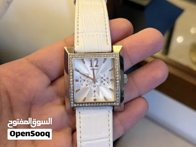 Guess watch original with crystal ساعة جيس اصلية بل كريستال