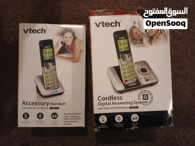تلفون لاسلكي ارضى فيتش vetche امريكي اصلي جديد تماما كرتونه طقم مكون من قطعتين ماستر و فرعي
