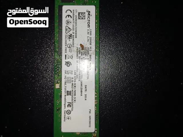 Micro/crucial SSD 256gb