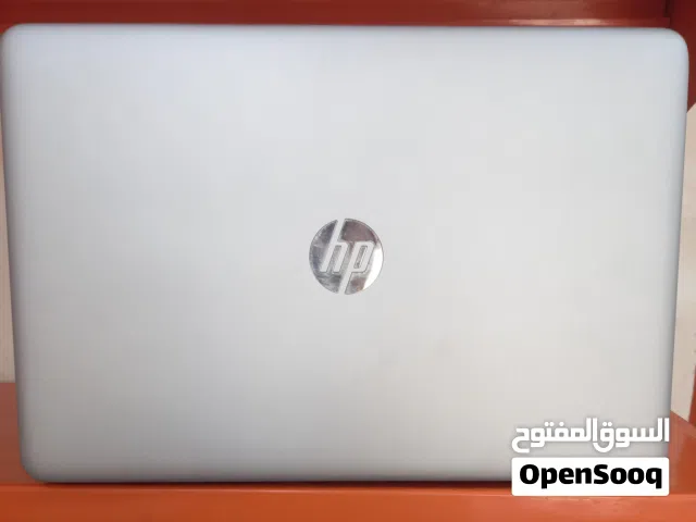 حجم الشاشة كبير 15.6 . hp .المعالج كور اي 5 الجيل 6 الهارد 256  ssd الرام 8