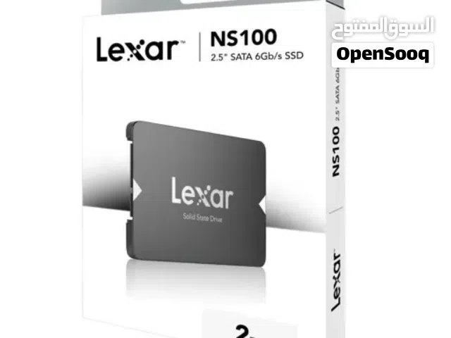 SSD 2.5" LEXAR NS100 2TB سعة كبيرة... سرعة أعلى... وترقية مثالية لجهازك هارد اس اس دي