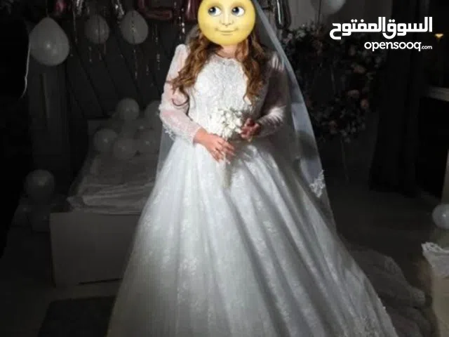 فستان زفاف موديل 2025استعمال مره واحده حاله مثل الجديد