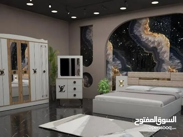 تم تفريغ حاوية موديل ميلام 5 قطع عرض كنتور 220cm ارتفاع 210cm سرير جك خزان