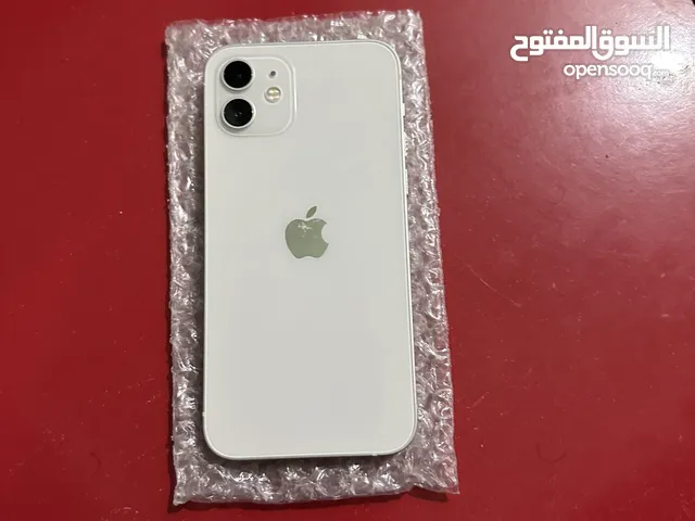iPhone 12 white used like new 64 gb
