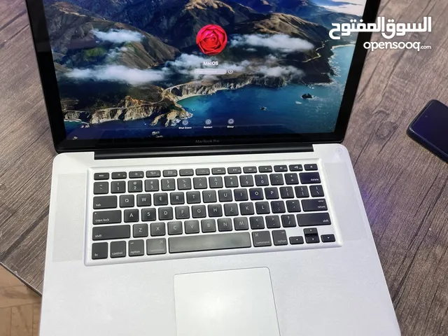 ماك بوك برو Core i7 Ram8 معدن و قوي كامل مكمل افضل سعر بسوق 155 دينار