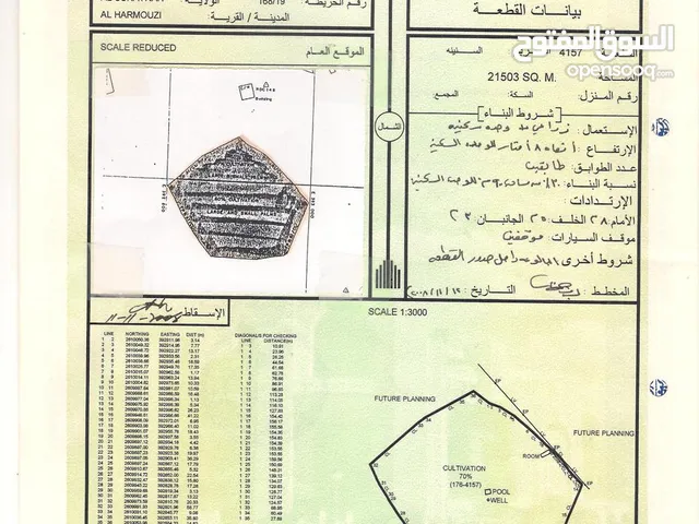 Farm Land for Sale in Buraimi Al Sinainah